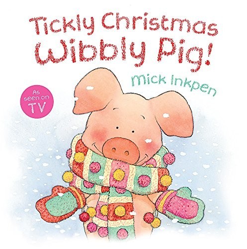 Tickly christmas wibbly pig - christmas,