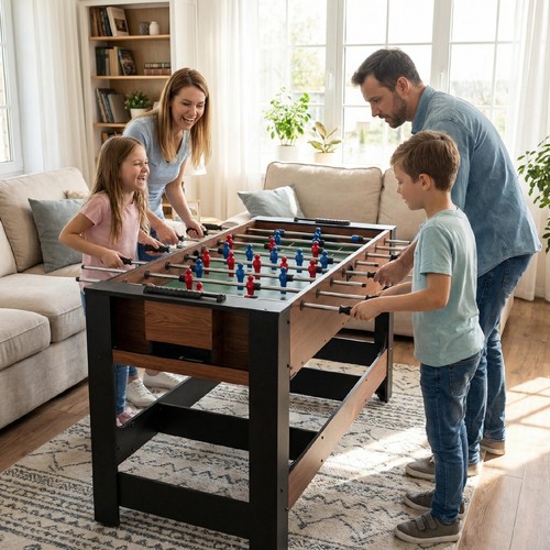 138cm swivel game table - swivel, 2-in-1