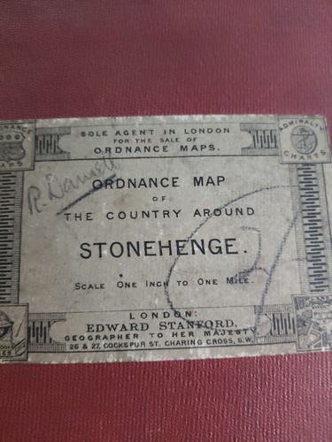 Rare ordinance survey map of - a,