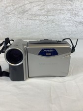Sharp VL-AH131H Hi-8 Twist Lens Viewcam Camcorder 8mm Tape Manual Charger VGC