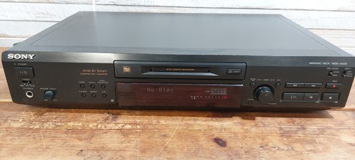 Sony minidisc deck - mds-je520,