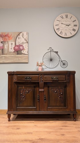 Antique carved lockable - carved,