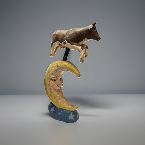 The cow jumps over - jumps, moon