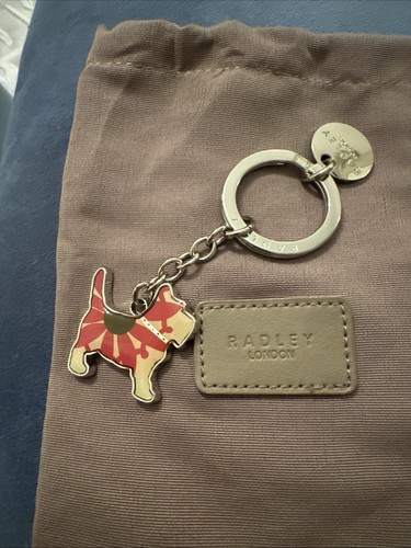 New radley scottie dog keyring - dog,