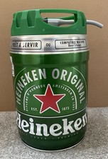 Empty Heineken MINI KEG Beer Can 5L (1.32 Gallons) - EMPTY With  Taps Spout