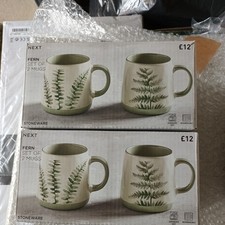 NEXT Set Of 4 Large Glazed