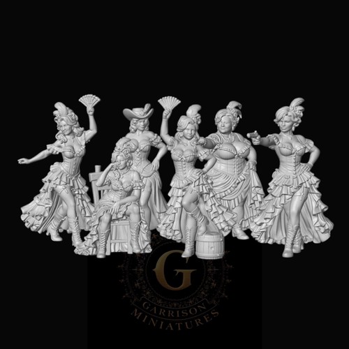 Dancing girls 87 - dancing, x6: