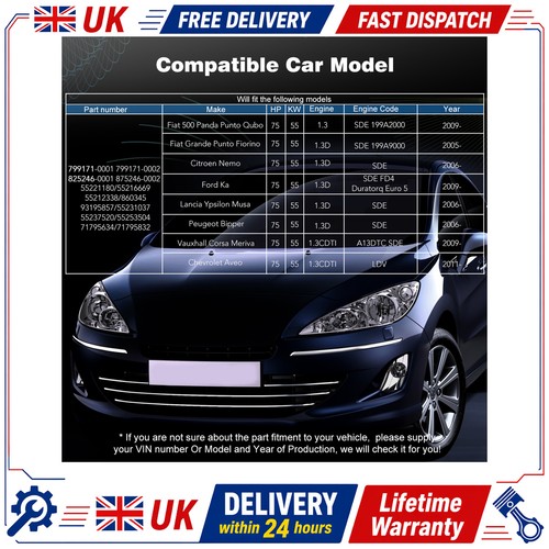 Turbocharger fits vauxhall - turbocharger,