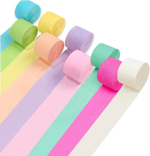Vibrant pastel crepe paper - vibrant,