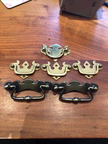 Vintage drawer drop pull - 6,