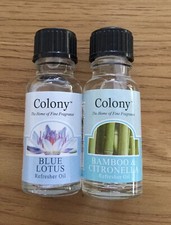 2 x COLONY REFRESHER OILS Blue