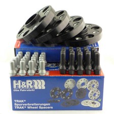 H&R Lane Widening 80/90mm Black for BMW 1er 3er 5er 6er 7er