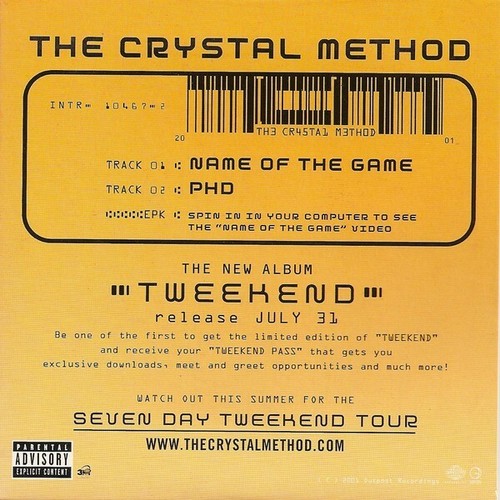 Crystal method dub - method/dub, pistols