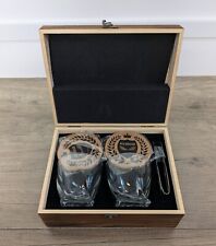 Kollea Whiskey Gift Set 2 X Glasses 2 X Coasters 1 X Ice Clip - Unused Xmas Gift