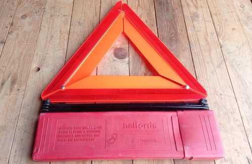 Halfords hazard warning - halfords,