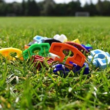 Net Hooks Clips for Aluminium Football Goals Packs of 25 Harrod 3G Fixings Posts