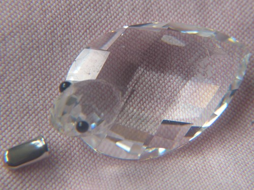 Swarovski small crystal duck - small,