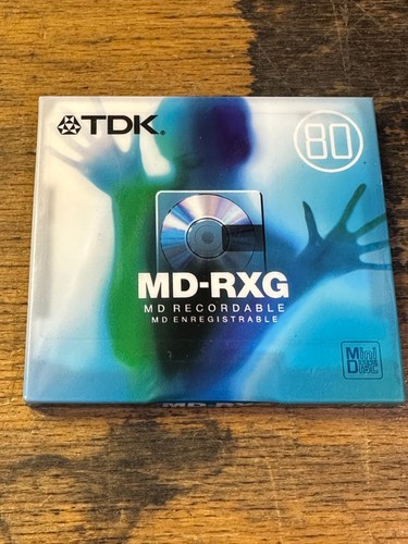 Tdk rxg minidisc sealed - md-rxg,