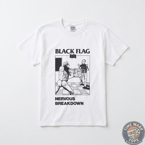 Black flag nervous - black,