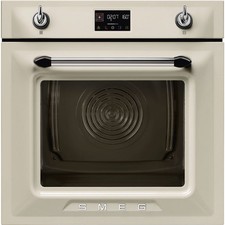 Smeg Oven Cream SOP6902S2PP 60cm Built In Electric Single Ex Display (LD-51)