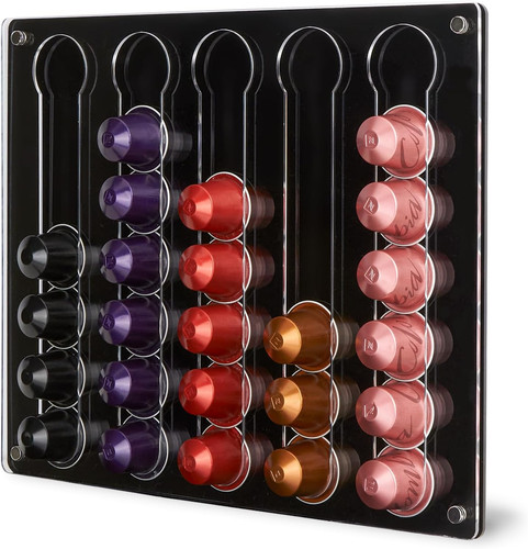 Wall mounted coffee pod - pod, holder