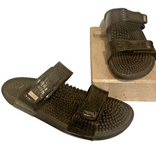 Kenkoh Womens Black Croc