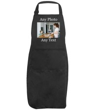 Personalised Apron Custom Printed Logo Any Text Photo Customise for Home