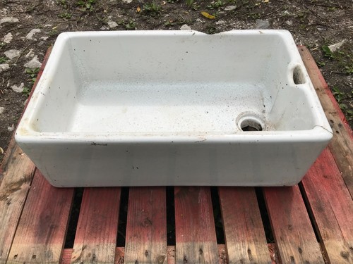 Reclaimed belfast sink - reclaimed,