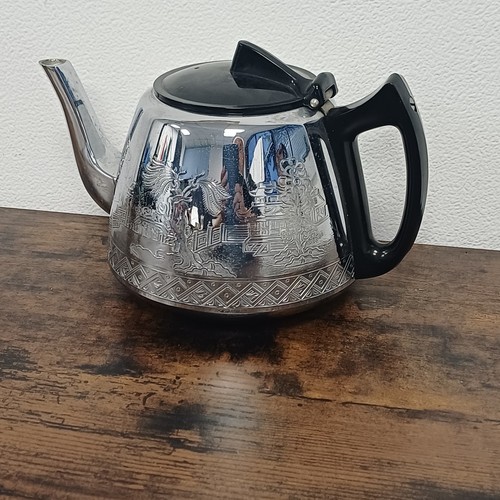 Swan willo ware pot mid - willo,
