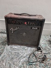 Fender Rumble R.A.D. Bass Combo Amplifier 75W 1x12" Speaker Amp – Untested 