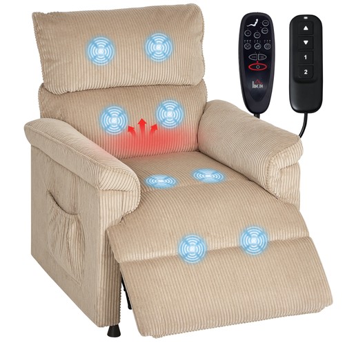 Homcom massage recliner with - recliner,
