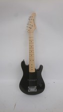 PURETONE Kids Black Electric Guitar 6-String Beginner Instrument Collectable 