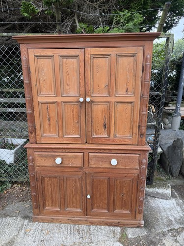 Large antique pitch pine - large,