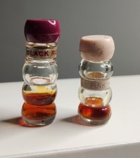 Vintage Black Rose And Pink