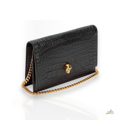 Alexander mcqueen croc finish - mcqueen,
