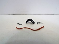 TIMPO SWOPPETS COWBOY-MEXICAN SINGLE HOLSTER BLACK GUN KNIFE WHIP EXC  (T32)