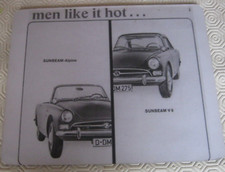 SUNBEAM ALPINE TIGER MOUSE MAT. 10 X 8 INCH.