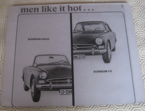 Sunbeam alpine tiger mouse - sunbeam,