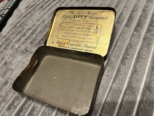 Vintage rizla jiffy compact - jiffy,