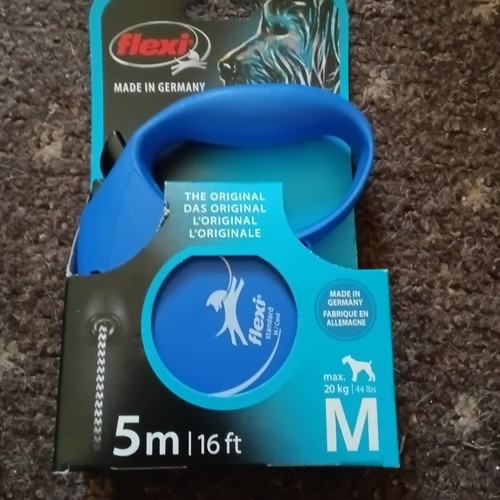 Flexi retractable dog lead - retractable, 5m