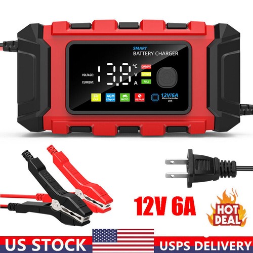 12v smart car battery charger - 12v,