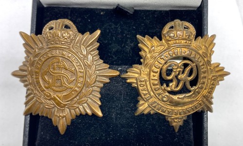 Two original ww1 army service - original,