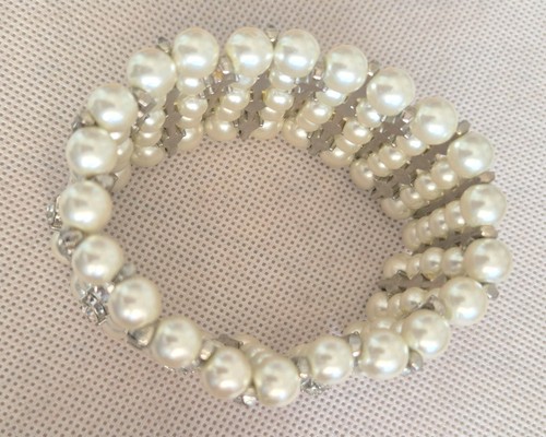 Vintage faux pearls - vintage,