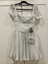 Self Portrait Mini White Dress