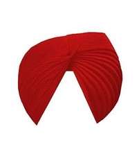 @ Sikh Turban Cloth color red
