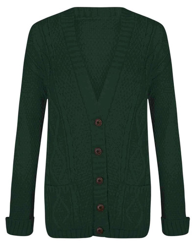 Womens ladies chunky cable - womens,