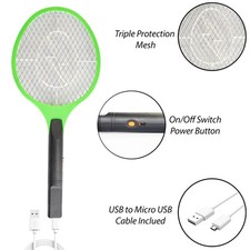 Bug zapper racket fly - bug,