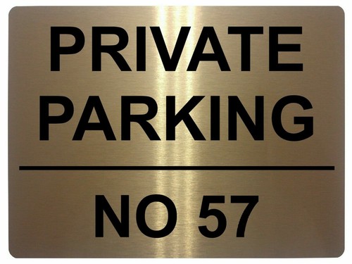 Personalised private parking - personalised,