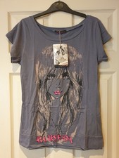 Punkyfish Grey Women's Top