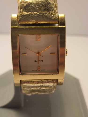 Vintage gold plated quartz - vintage,